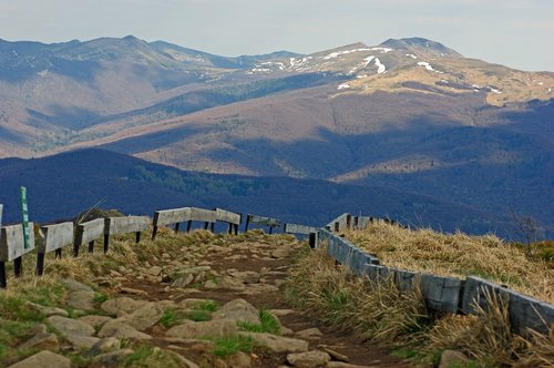 bieszczady  mountains  landscape