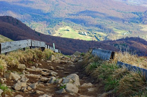 bieszczady  mountains  landscape