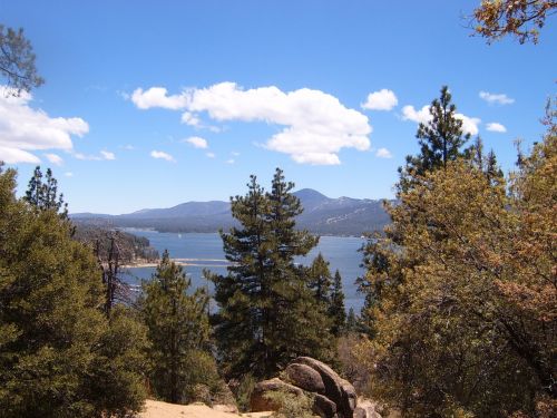 big bear mountains nature