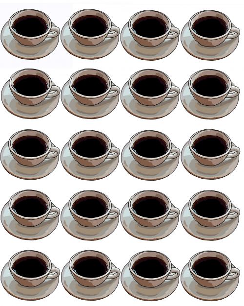 Big Coffee Mug Background