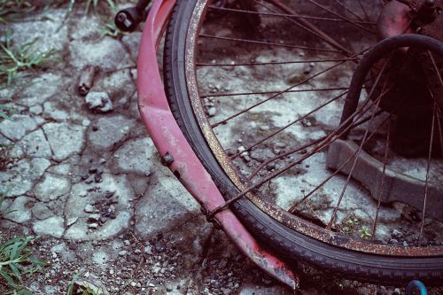 bike bicycle broken