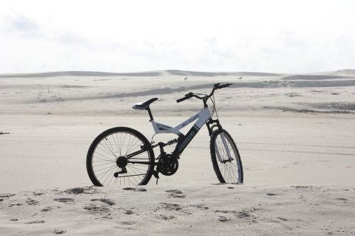 bike bicycle beach