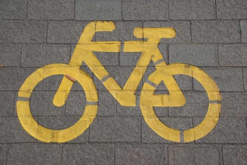 bike traffic bike lane