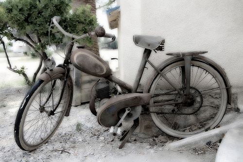 bike old two wheels