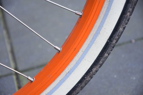 bike orange mature