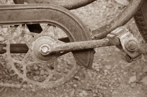 bike pedals chain