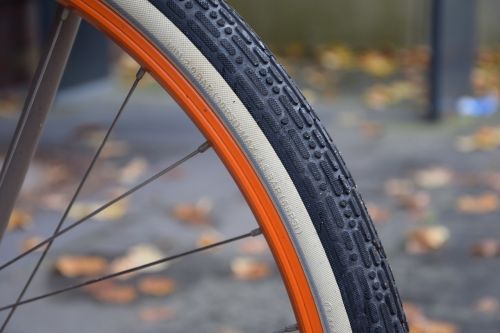 bike mature orange