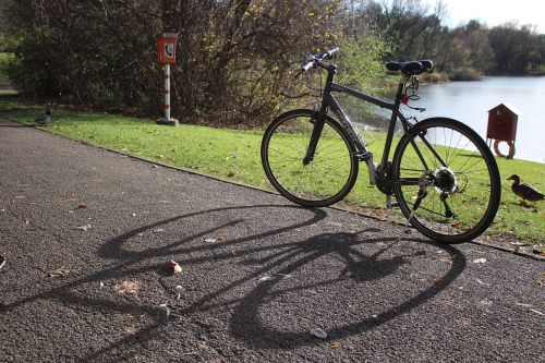 bike sunny nature