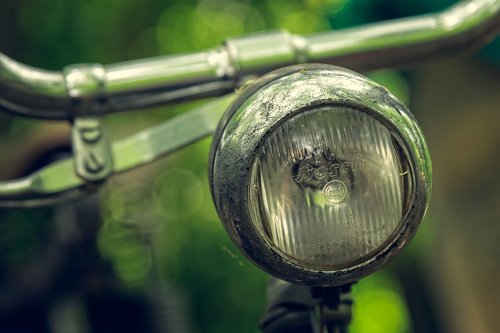 bike  lamp  wheel