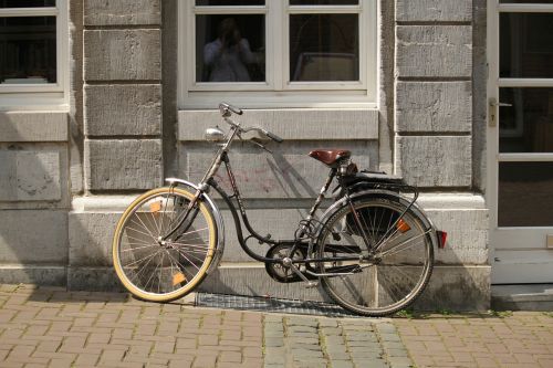 bike wheel lady's bike