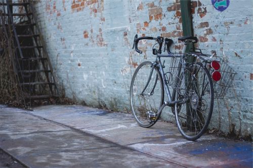 bike bicycle bricks