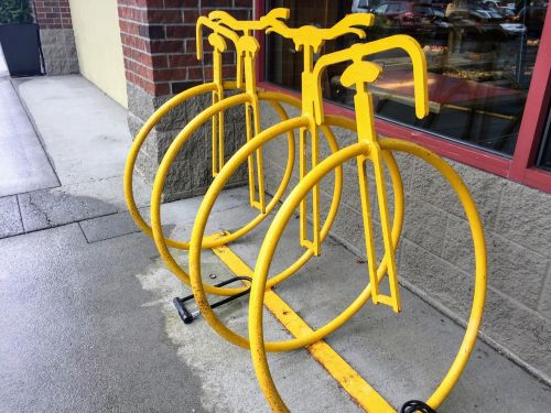 bike rack bicycle security