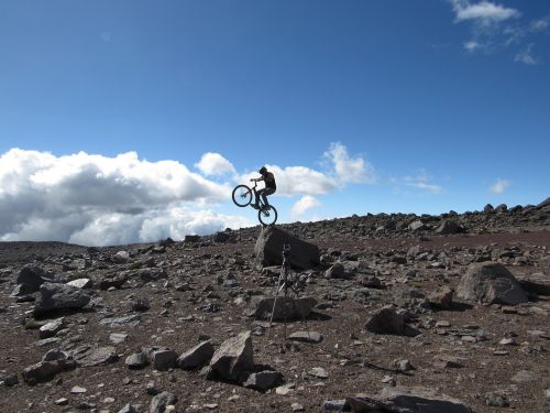 bike trial rock chimborazo