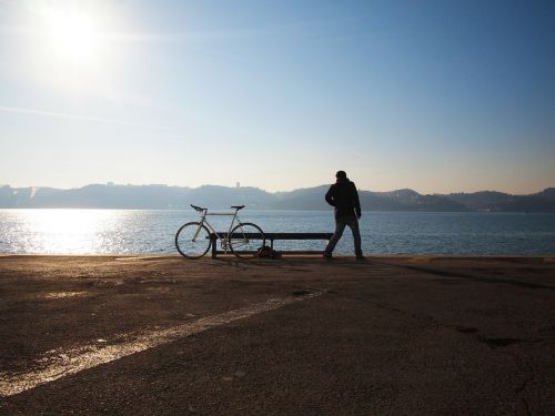 biker bicycle bike