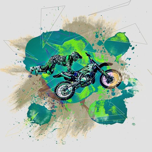 biker  motorcycle  stunt