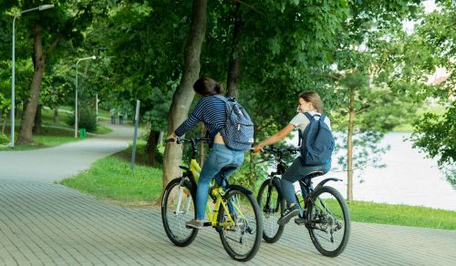 biking park girls