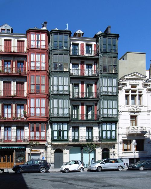 bilbao facades architecture