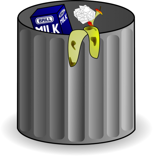 bin rubbish trashcan