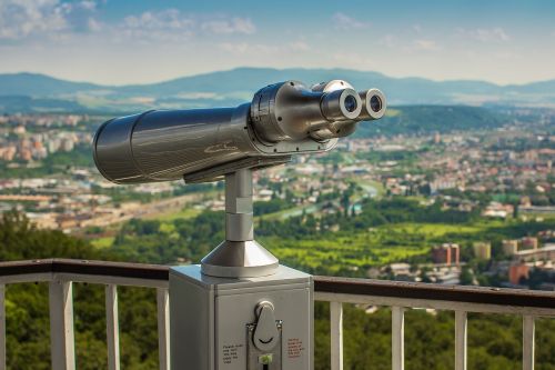 binoculars gazebo panorama