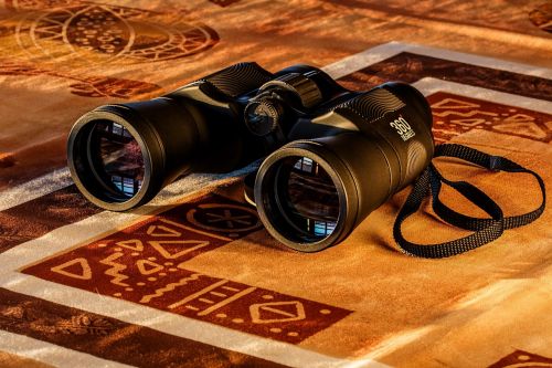 binoculars birdwatching spy glass