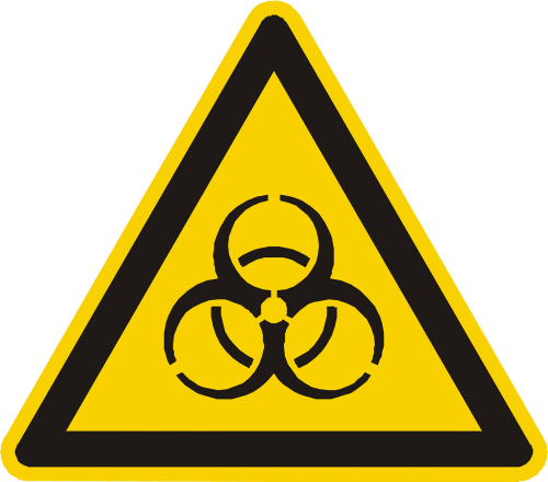 biohazard poison warning