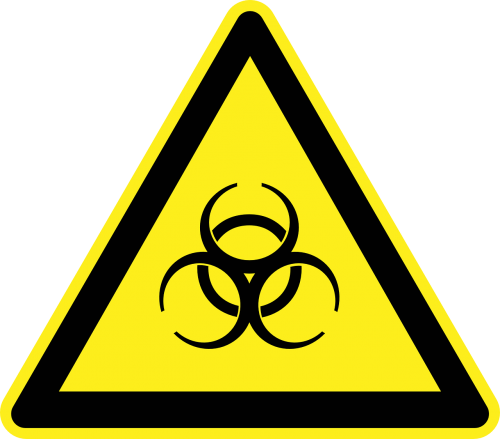 biohazard danger warning