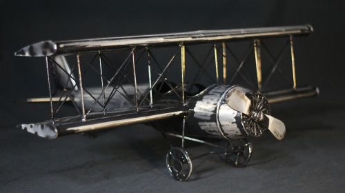 biplane airplane model