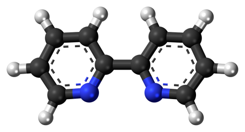 bipyridine ligand chelating