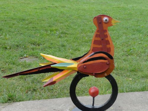 bird artificial wheel