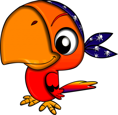 bird cartoon character