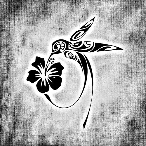 bird flower background