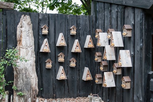 birdhouse  nest boxes  wood bird cage