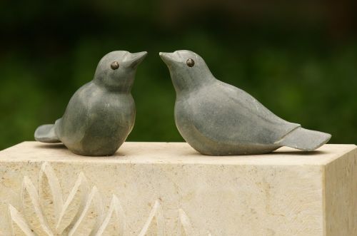 birds sculpture art