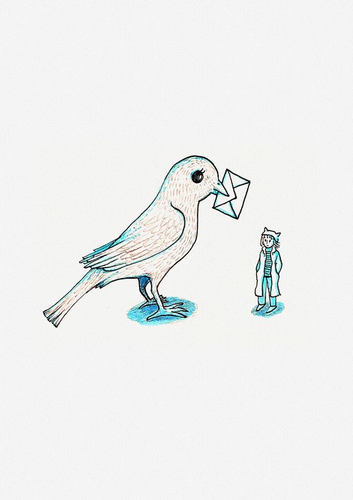 birds  postman  letters
