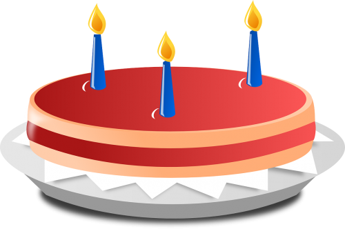 birthday cake torte