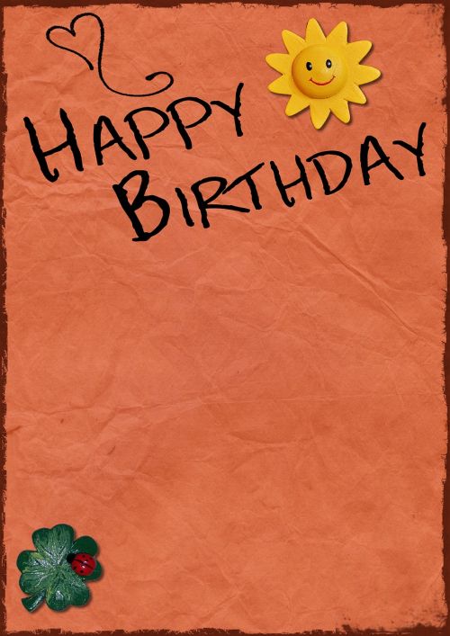 birthday background birthday card