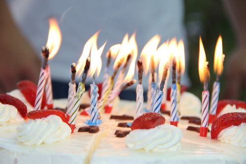 birthday cake celebration