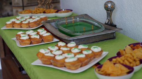 birthday football celebration