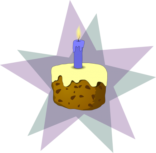 birthday cake cake candle