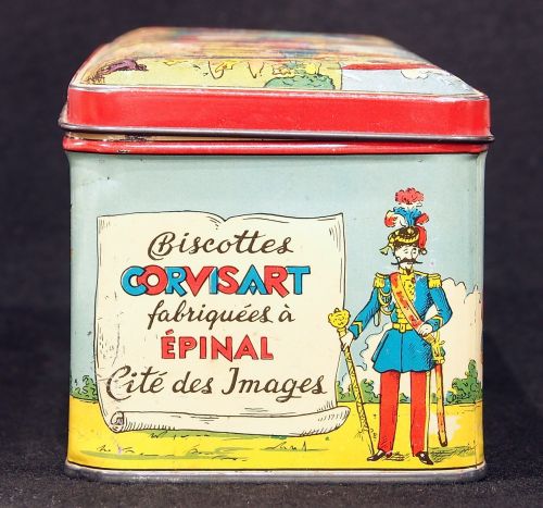 biscottes corvisart box tin
