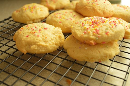 biscuit  cookie  sprinkles