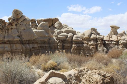 bistai badlands landscape dry