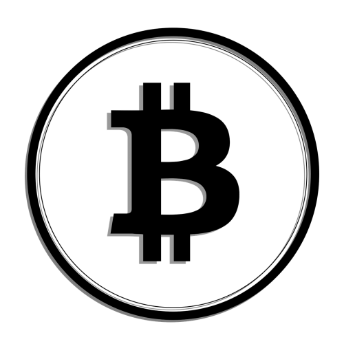 bitcoin currency black