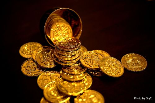 bitcoin coins gold