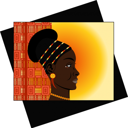 black woman african