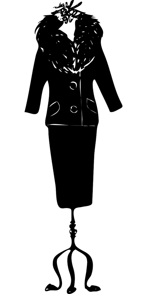 black woman suit