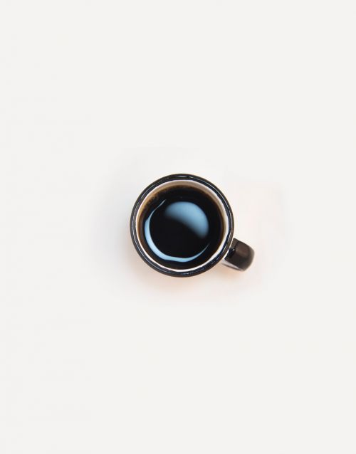 black brewed coffee drink