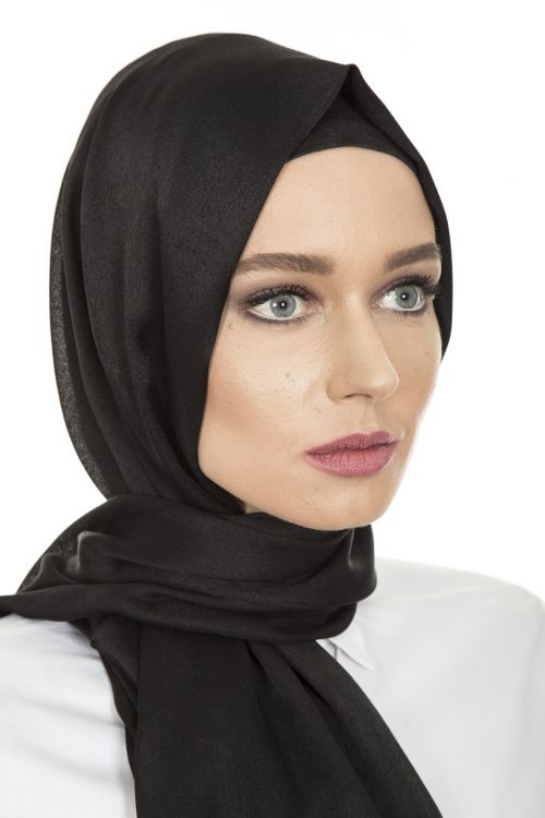 black hijab head cover