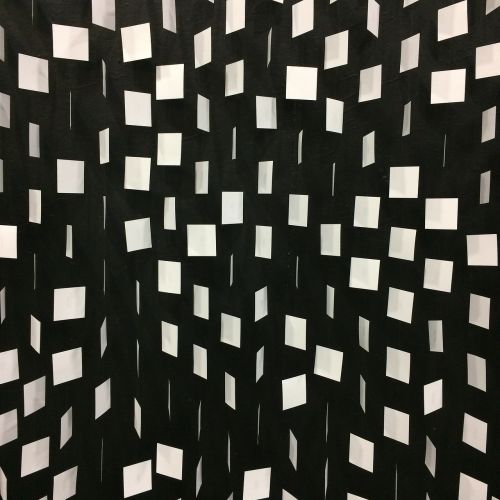 black white geometric