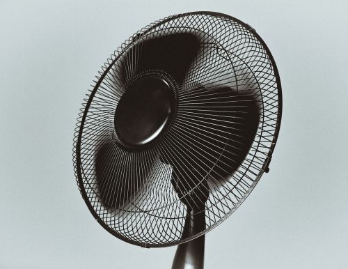 black fan air